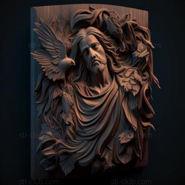 3D model st jesus (STL)